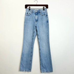 Dynamite CANDICE light wash 100% cotton boot cut jeans 24